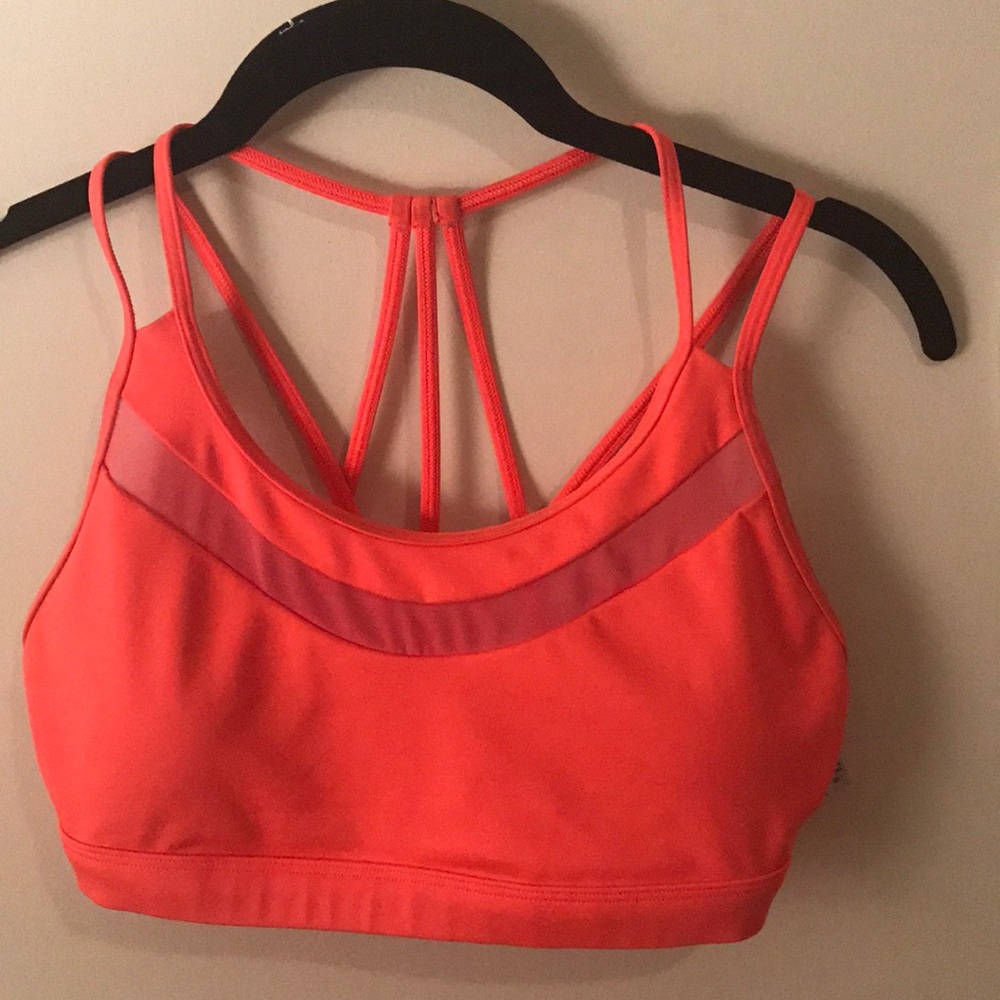 Victoria secret sports bra orange/Coral Small - Picture 1 of 4